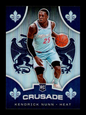 2019-20 Panini Chronicles Crusade Silver Prizm Kendrick Nunn 