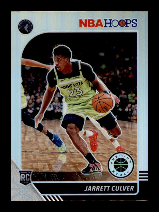 2019-20 Panini Hoops Premium Stock Silver Prizm Jarrett Culver