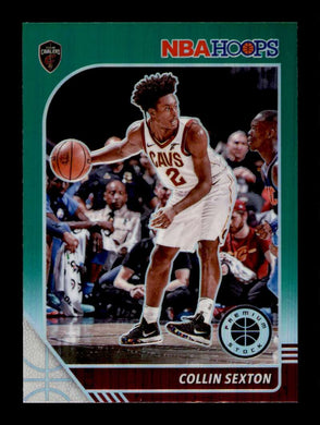 2019-20 Panini Hoops Premium Stock Green Prizm Collin Sexton 