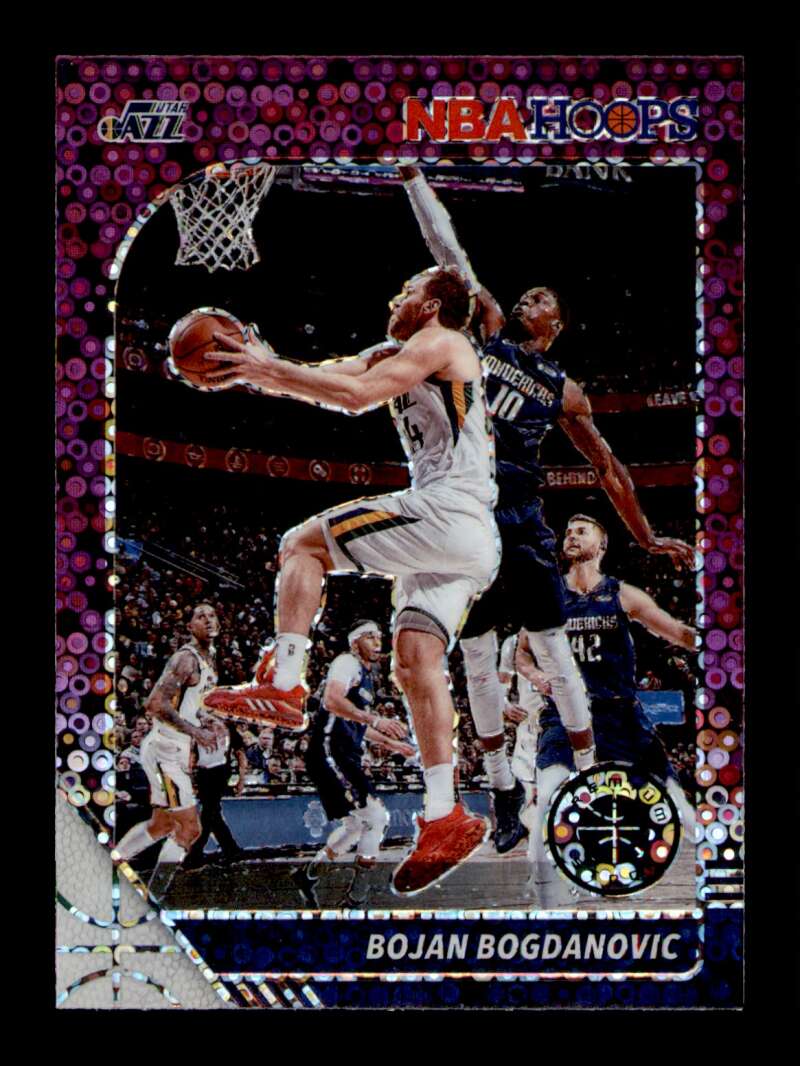 Load image into Gallery viewer, 2019-20 Panini Hoops Premium Stock Purple Disco Prizm Bojan Bogdanovic #79 Short Image 1
