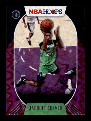 2020-21 Panini Hoops Purple Explosion Jarrett Culver 