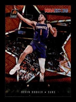 2020-21 Panini Hoops Lights Camera Action Purple Explosion Devin Booker 