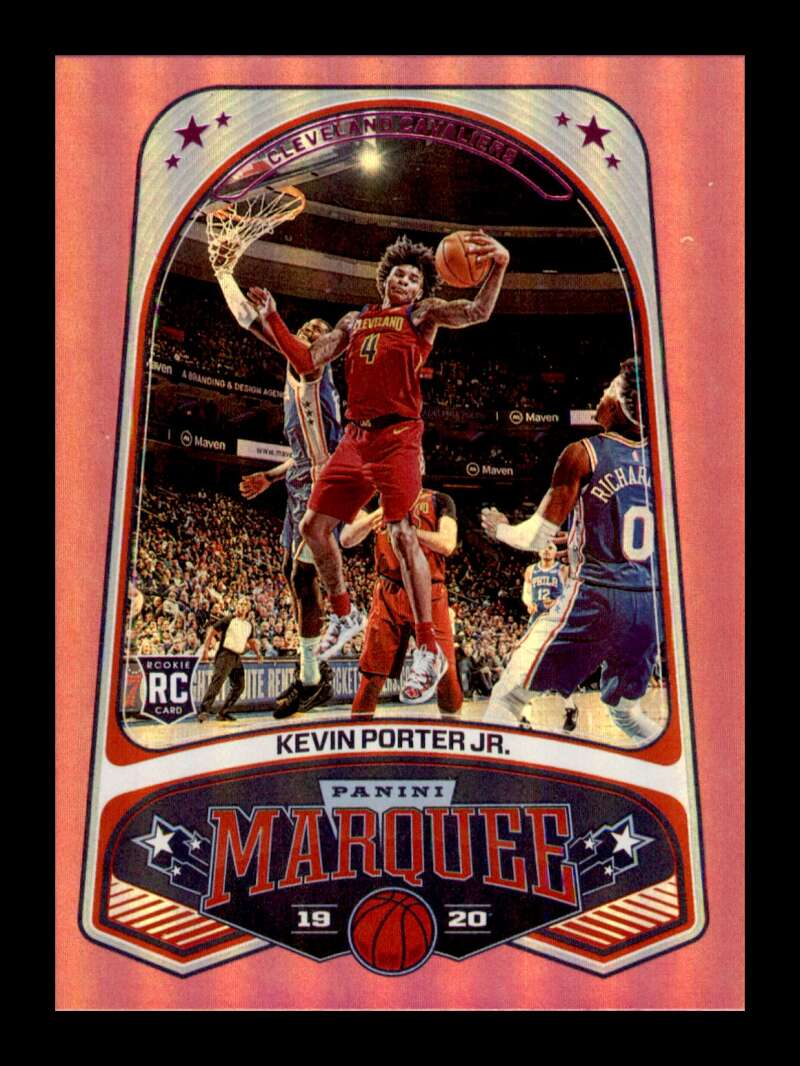 Load image into Gallery viewer, 2019-20 Panini Chronicles Marquee Pink Kevin Porter Jr. #268 Rookie RC Image 1
