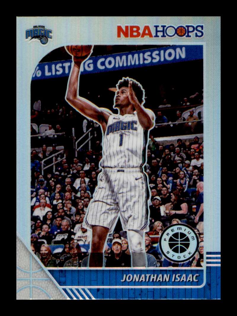 Load image into Gallery viewer, 2019-20 Panini Hoops Premium Stock Silver Prizm Jonathan Isaac #141 Short Print  Image 1
