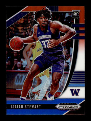 2020-21 Panini Prizm Draft Red White Blue Prizm Isaiah Stewart 