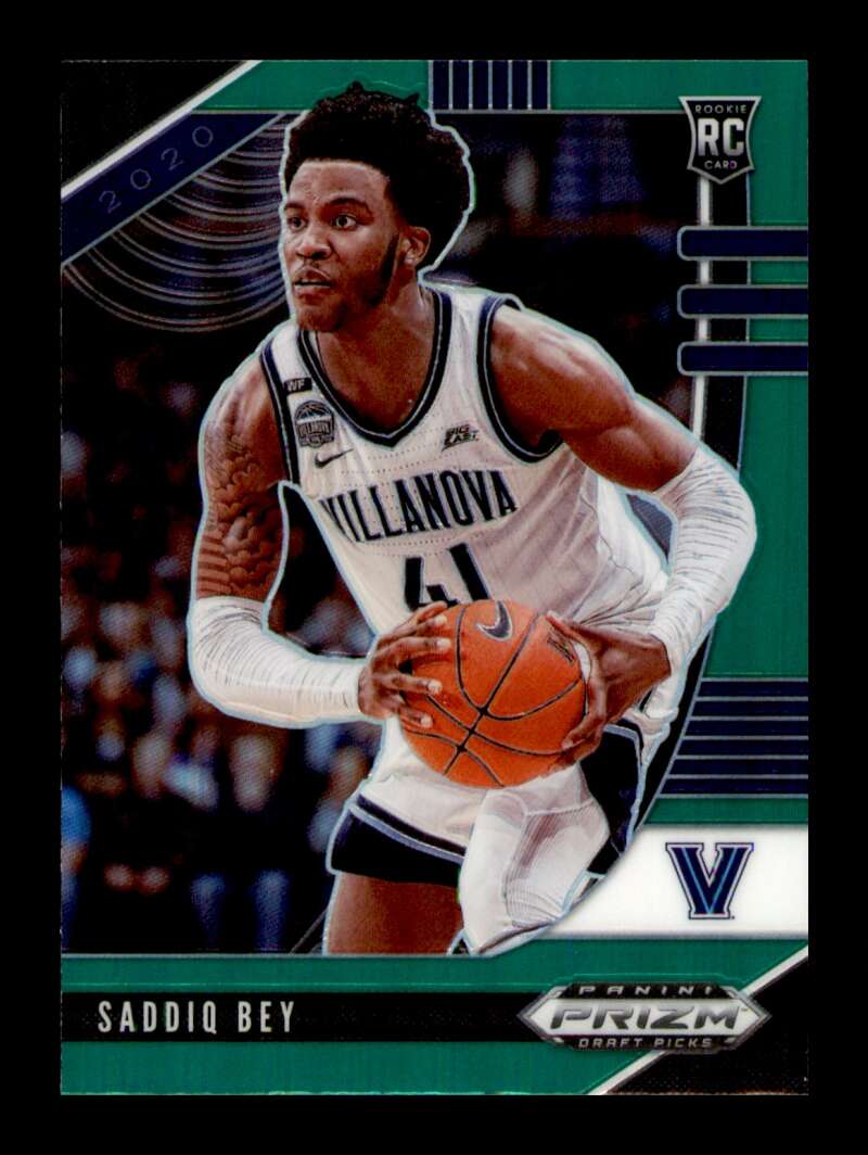 Load image into Gallery viewer, 2020-21 Panini Prizm Draft Green Prizm Saddiq Bey #19 Rookie RC Image 1
