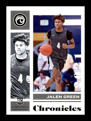 2021-22 Panini Chronicles Draft Jalen Green 