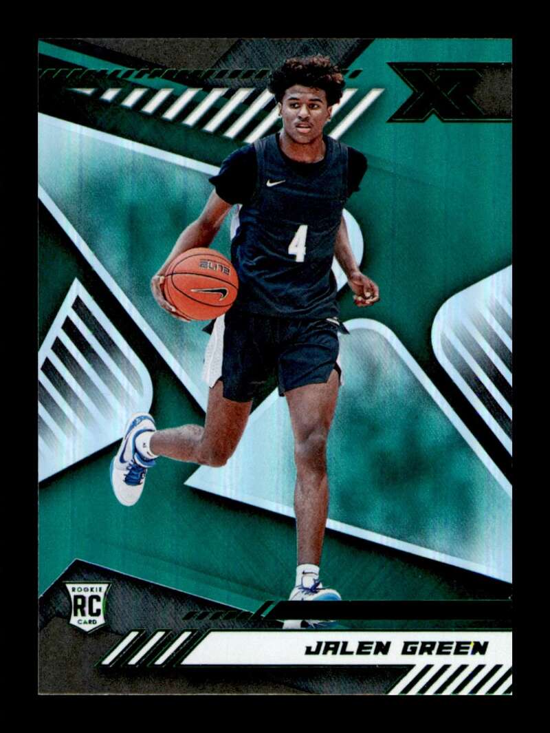 Load image into Gallery viewer, 2021-22 Panini Chronicles XR Draft Green Jalen Green #164 Rookie RC Image 1
