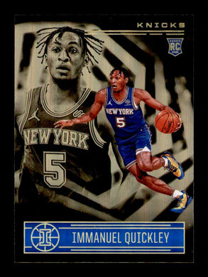 2020-21 Panini Illusions Immanuel Quickley 