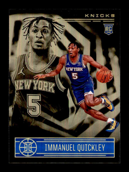 2020-21 Panini Illusions Immanuel Quickley