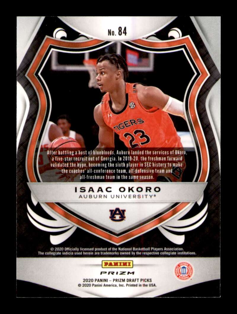 Load image into Gallery viewer, 2020-21 Panini Prizm Draft Green Prizm Isaac Okoro #84 Rookie RC Image 2
