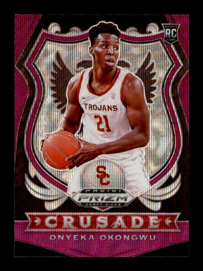 2020-21 Panini Prizm Draft Purple Wave Prizm Onyeka Okongwu 