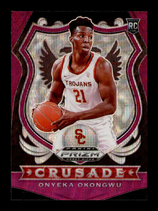 2020-21 Panini Prizm Draft Purple Wave Prizm Onyeka Okongwu 