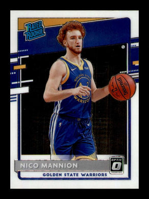 2020-21 Donruss Optic Nico Mannion 