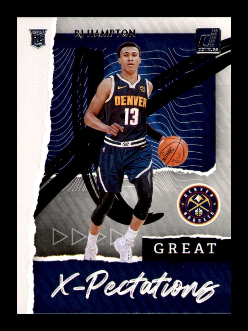 Load image into Gallery viewer, 2020-21 Donruss Great X-Pectations RJ Hampton #24 Rookie RC Image 1
