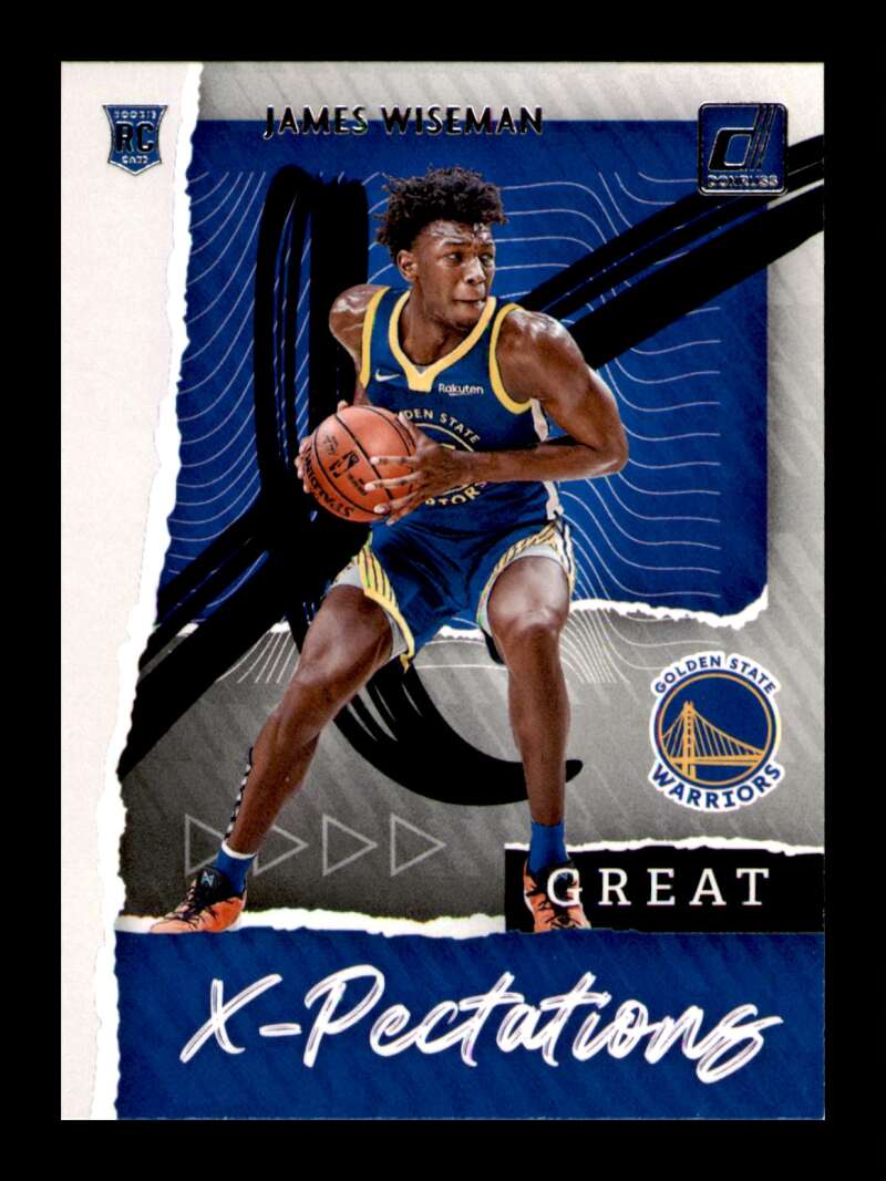 Load image into Gallery viewer, 2020-21 Donruss Great X-Pectations James Wiseman #2 Rookie RC Image 1
