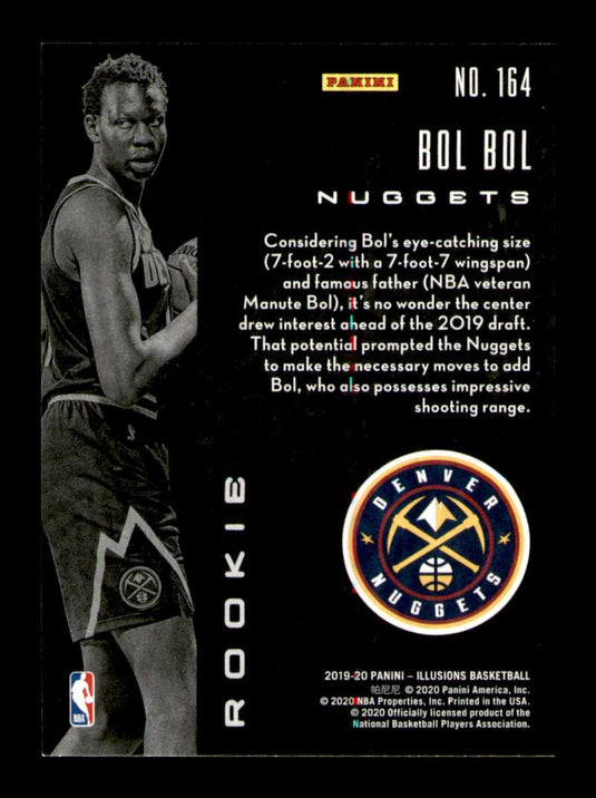 2019-20 Panini Illusions Bol Bol