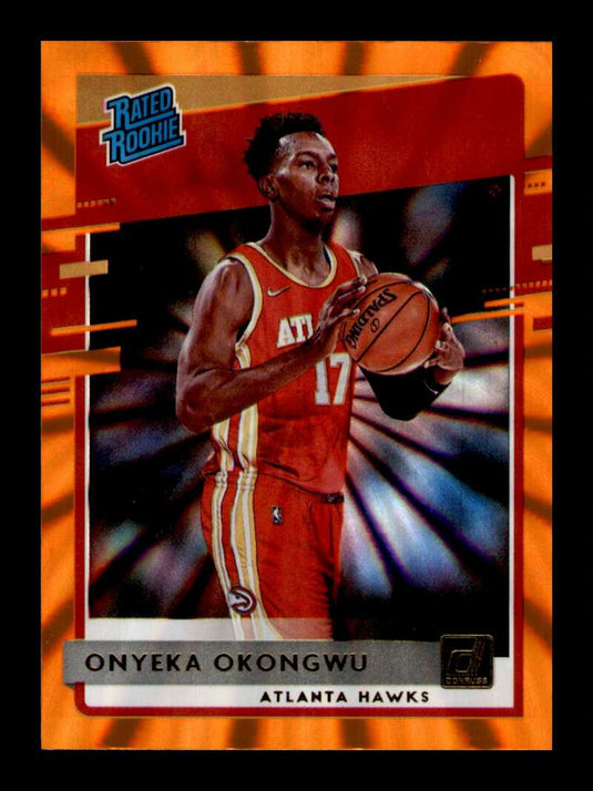 2020-21 Donruss Orange Laser Onyeka Okongwu