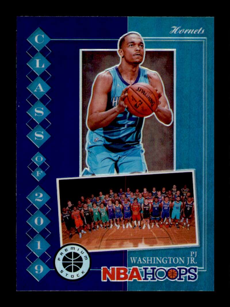 Load image into Gallery viewer, 2019-20 Hoops Premium Stock Class of 2019 Purple Prizm PJ Washington #10 Rookie Image 1
