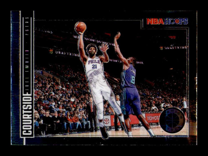 Load image into Gallery viewer, 2020-21 Panini Hoops Premium Stock Courtside Joel Embiid #12 Image 1
