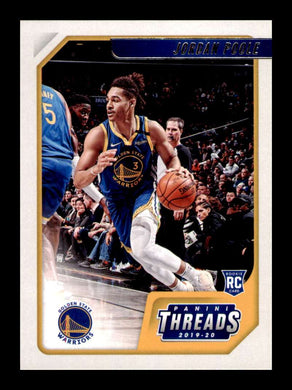 2019-20 Panini Chronicles Threads Jordan Poole 