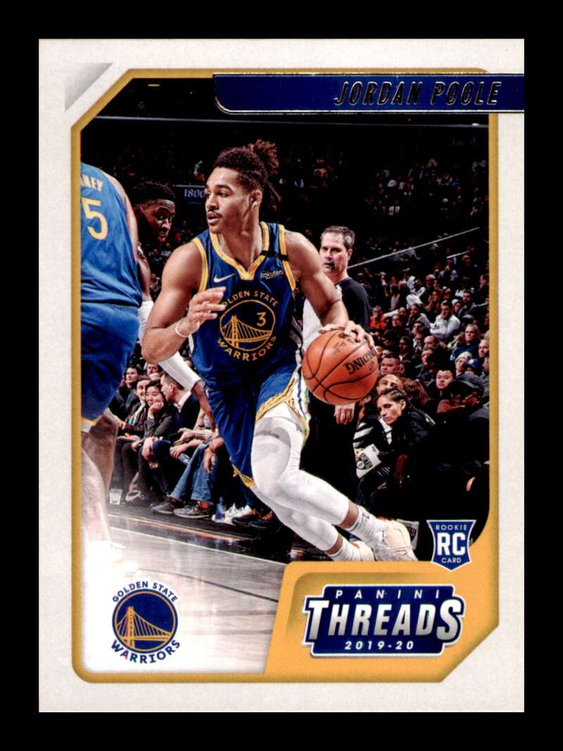 Load image into Gallery viewer, 2019-20 Panini Chronicles Threads Jordan Poole #89 Rookie RC Image 1
