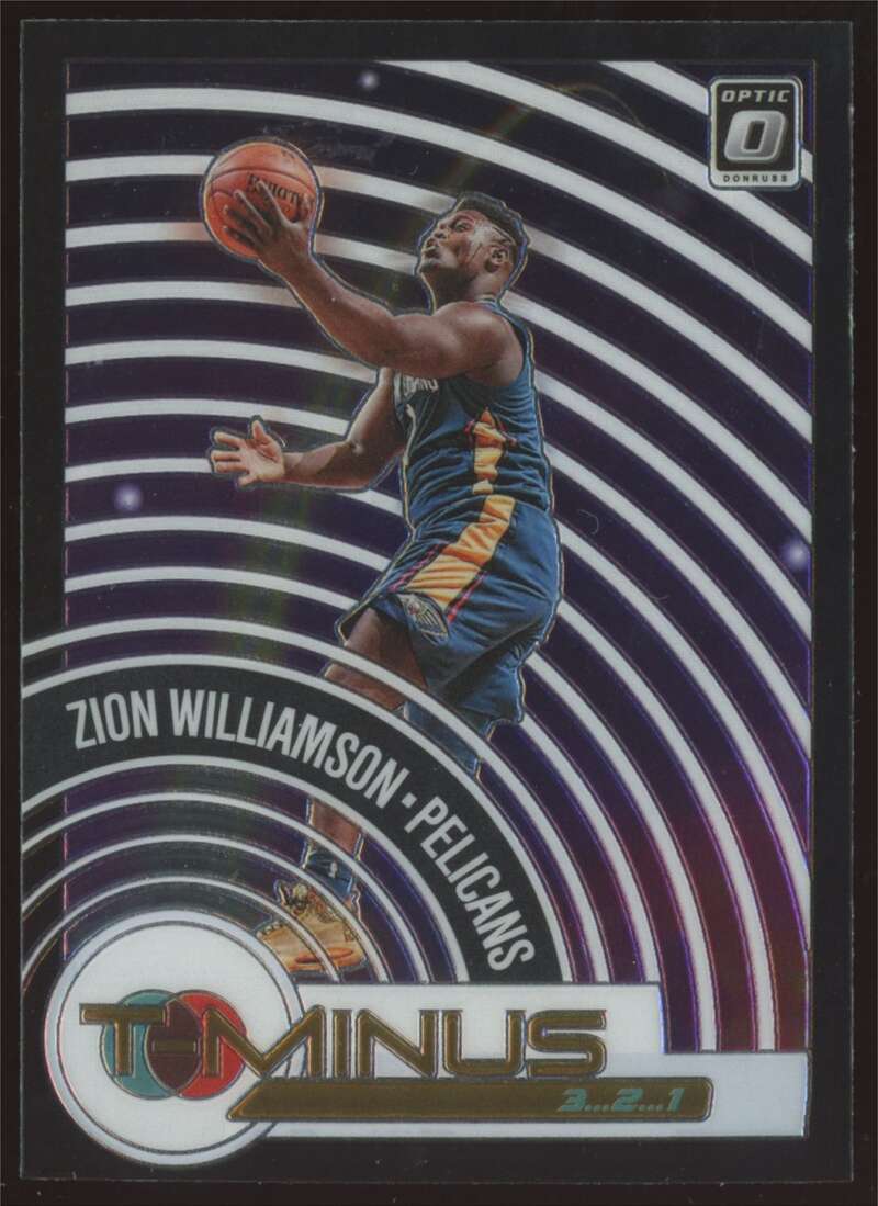 Load image into Gallery viewer, 2020-21 Donruss Optic T Minus Zion Williamson #7 Image 1
