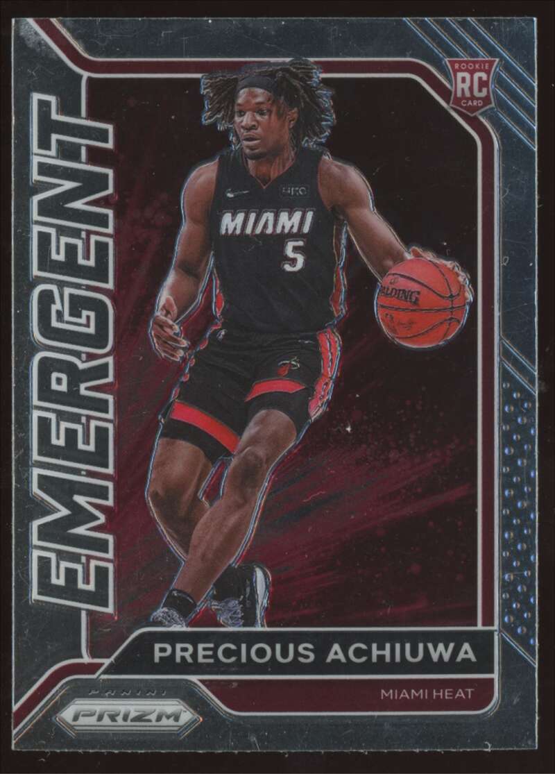 Load image into Gallery viewer, 2020-21 Panini Prizm Emergent Precious Achiuwa #14 Rookie RC Image 1
