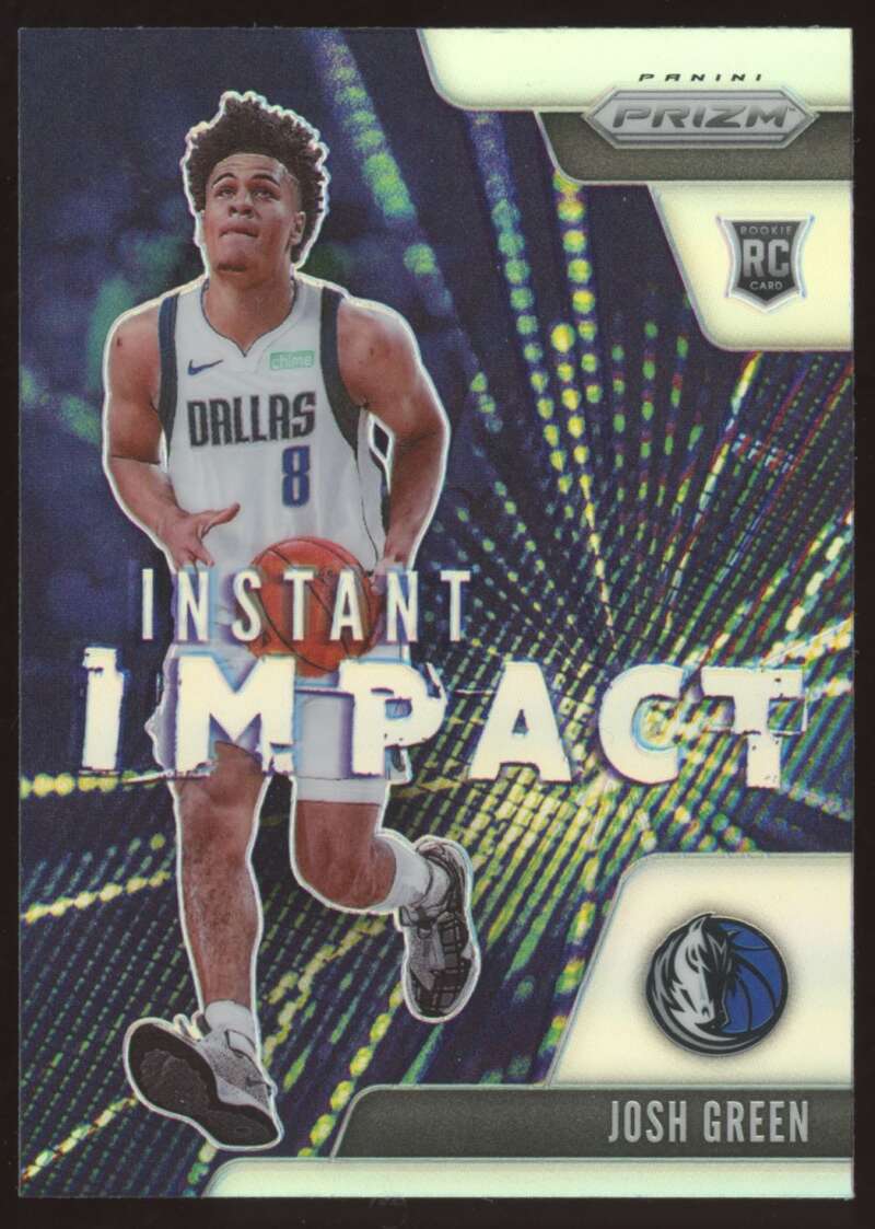 Load image into Gallery viewer, 2020-21 Panini Prizm Instant Impact Silver Prizm Josh Green #14 Rookie RC Image 1
