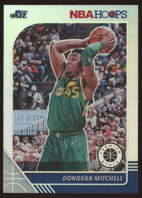 2019-20 Panini Hoops Premium Stock Silver Prizm Donovan Mitchell 