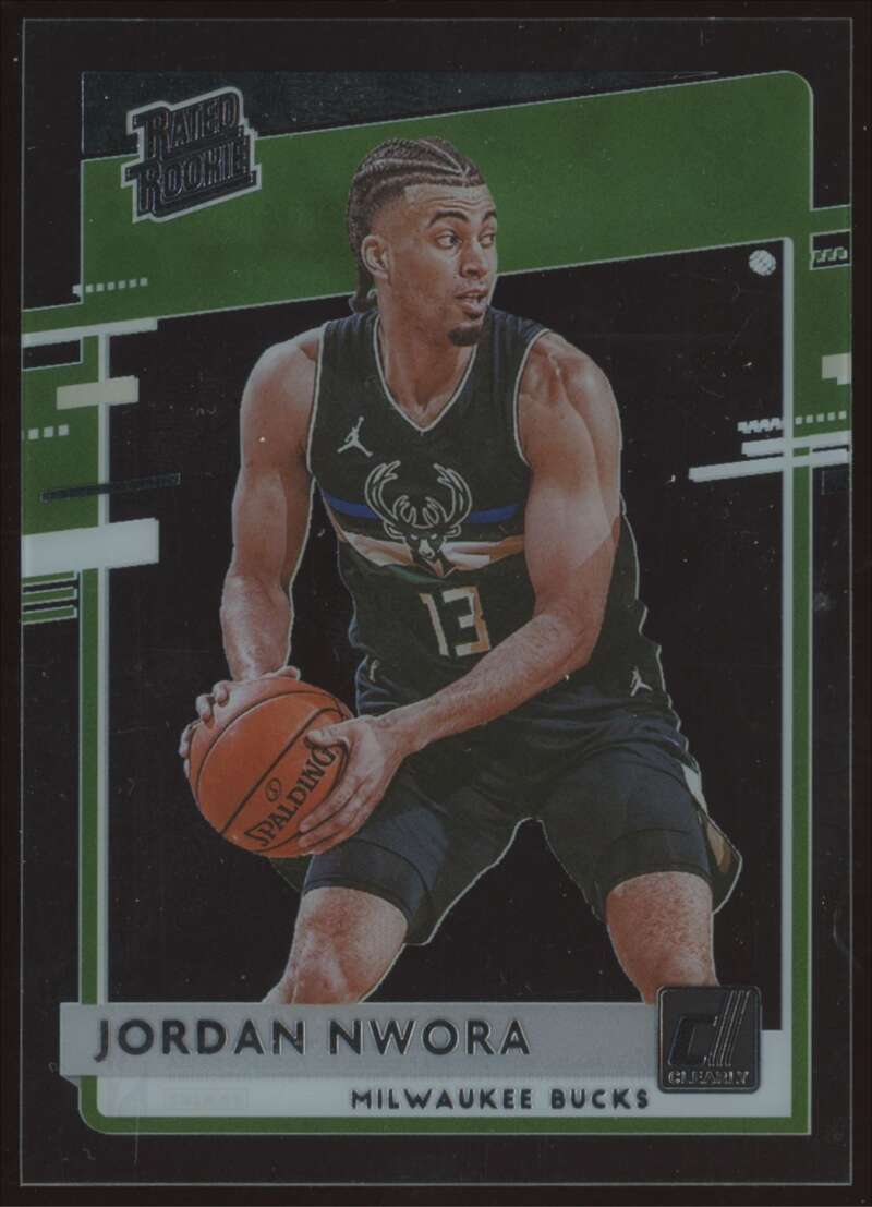 Load image into Gallery viewer, 2020-21 Clearly Donruss Jordan Nwora #92 Rookie RC Image 1
