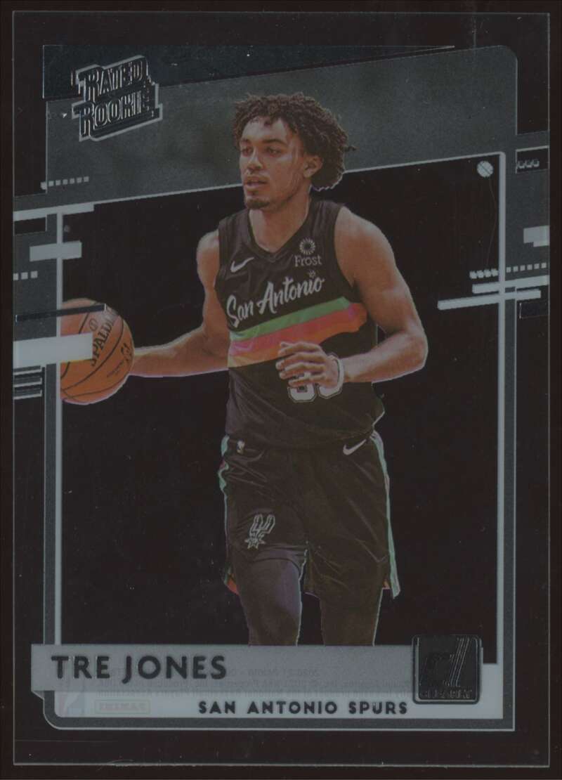 Load image into Gallery viewer, 2020-21 Clearly Donruss Tre Jones #70 Rookie RC Image 1
