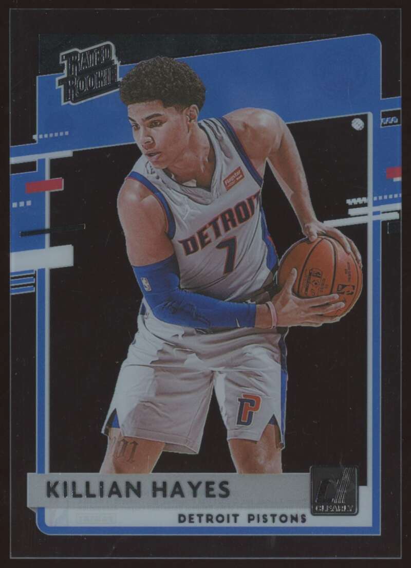 Load image into Gallery viewer, 2020-21 Clearly Donruss Killian Hayes #97 Rookie RC Image 1
