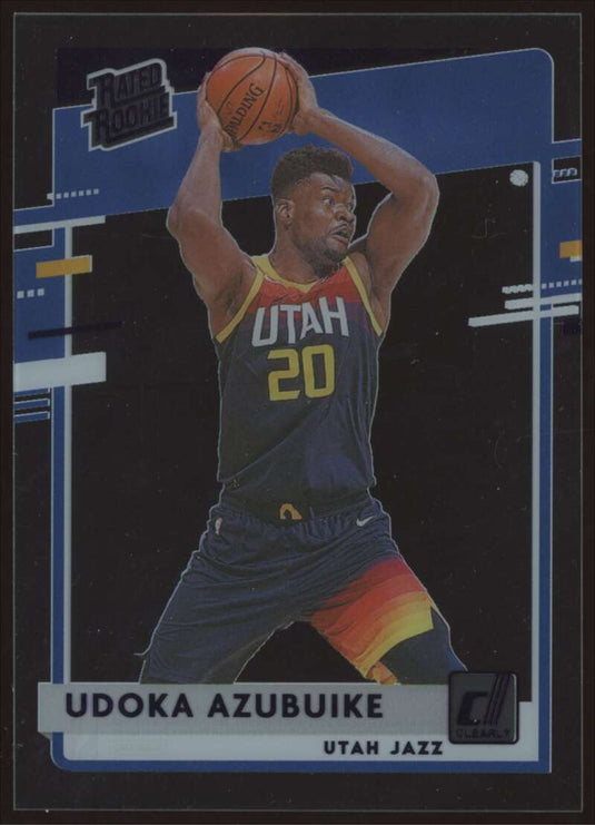 2020-21 Clearly Donruss Udoka Azubuike 