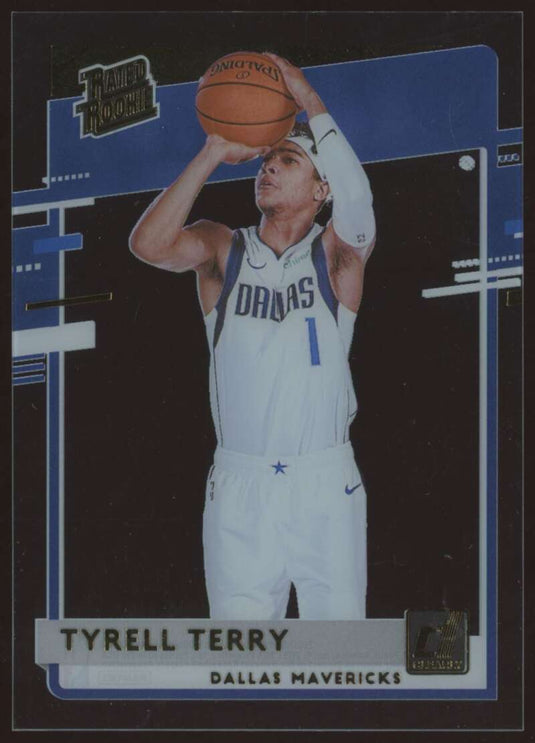 2020-21 Clearly Donruss Tyrell Terry