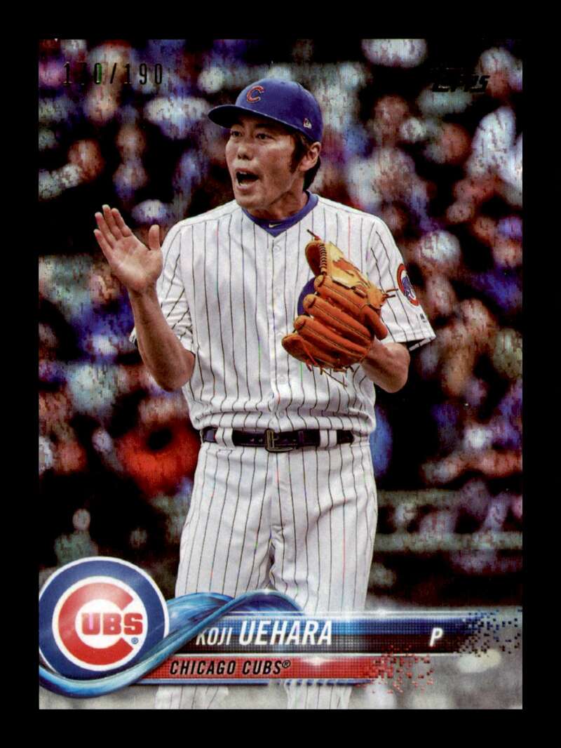 Load image into Gallery viewer, 2018 Topps Foilboard Koji Uehara #283 Short Print SP /190 Image 1
