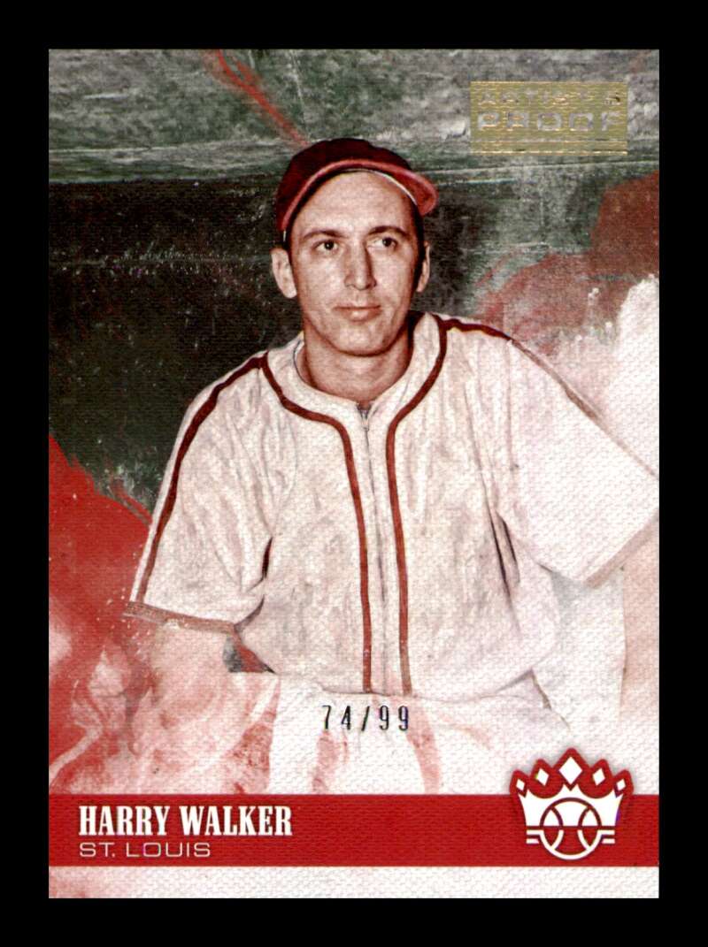 Load image into Gallery viewer, 2018 Panini Diamond Kings Gold Artist Proof Harry Walker #45 Short Print SP /99 Image 1
