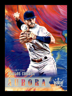 2018 Panini Diamond Kings Aurora Carlos Correa 