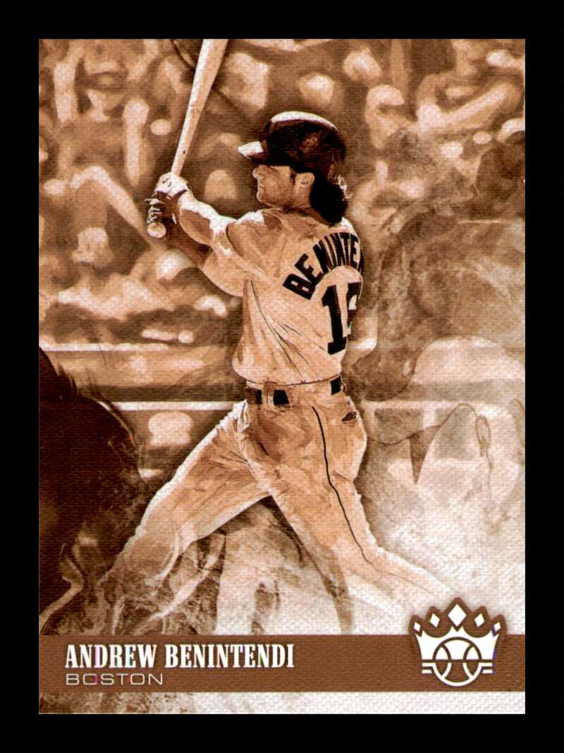 Load image into Gallery viewer, 2018 Panini Diamond Kings Sepia Andrew Benintendi #81 Short Print SP Image 1
