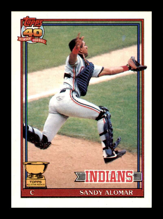 1991 Topps Sandy Alomar Jr. 