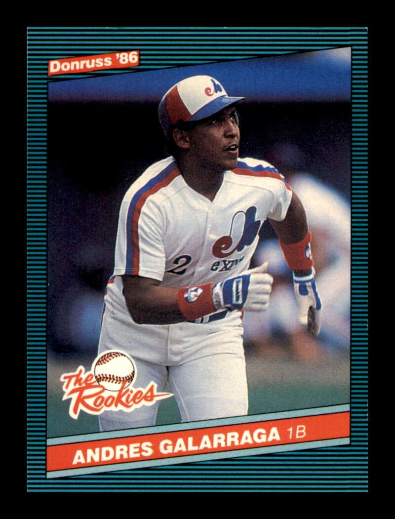 Load image into Gallery viewer, 1986 Donruss The Rookies Andres Galarraga #7 Rookie RC Image 1
