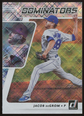 2021 Donruss Dominators Diamond Jacob deGrom 