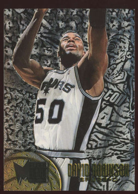 1995-96 Fleer Metal Silver Spotlight David Robinson 