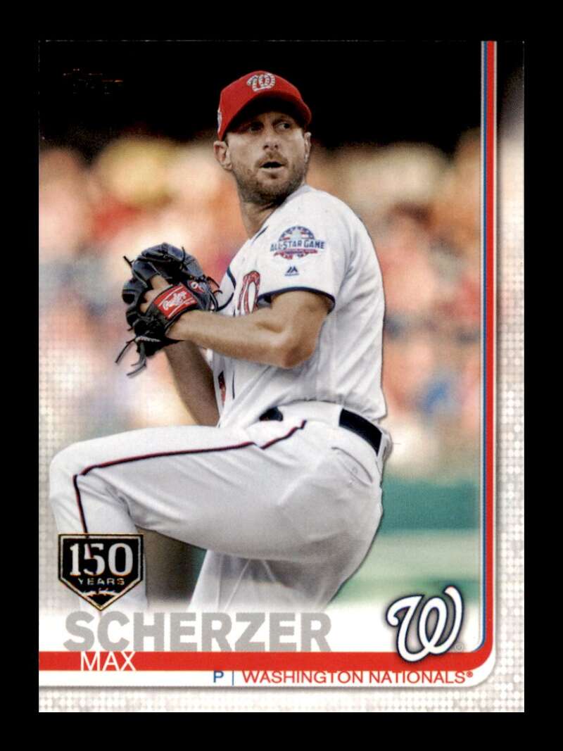 Load image into Gallery viewer, 2019 Topps 150th Anniversary Max Scherzer #344 Short Print SP Image 1
