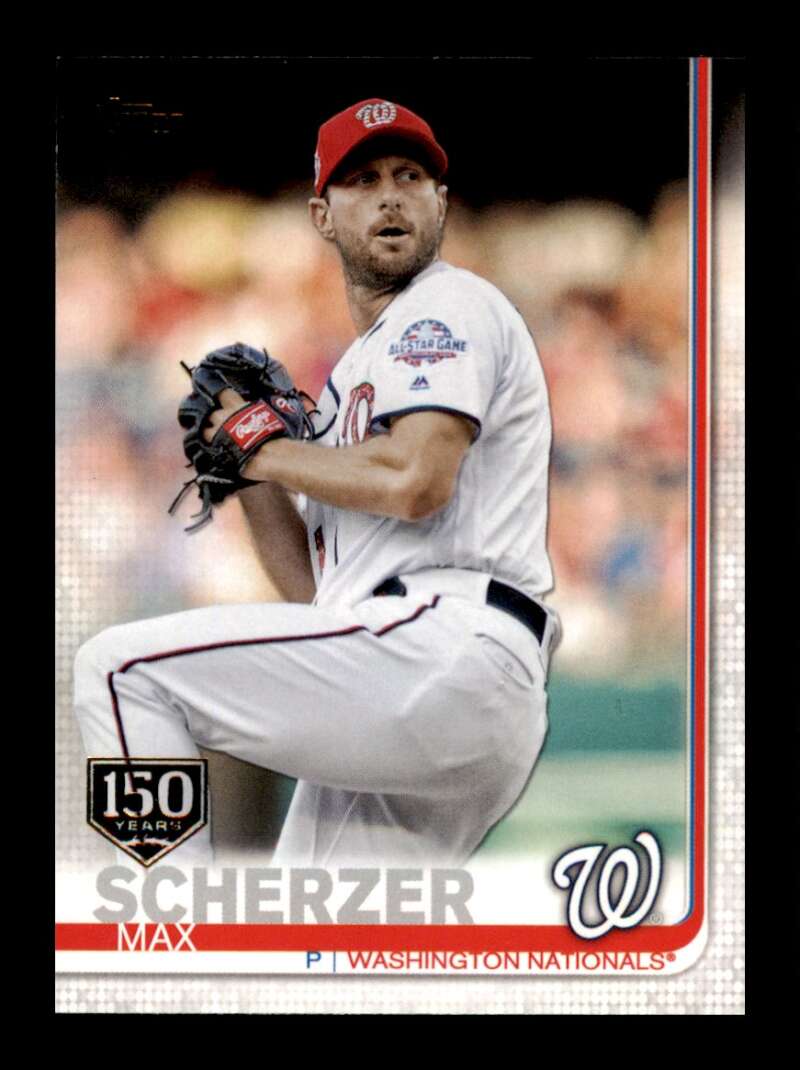 Load image into Gallery viewer, 2019 Topps 150th Anniversary Max Scherzer #344 Short Print SP Image 1
