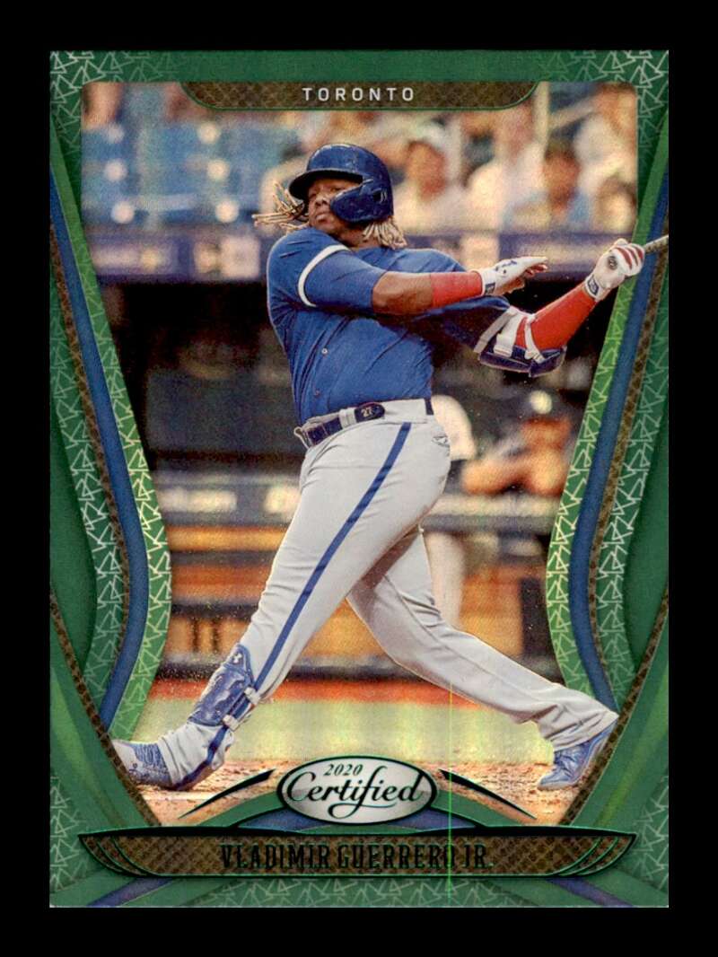 Load image into Gallery viewer, 2020 Panini Chronicles Certified Green Vladimir Guerrero Jr. #20 Image 1
