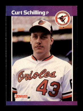 1989 Donruss Curt Schilling 