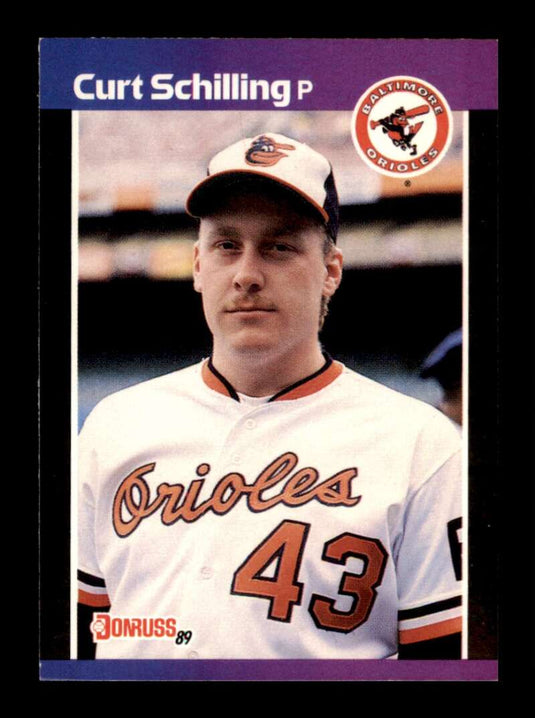 1989 Donruss Curt Schilling 