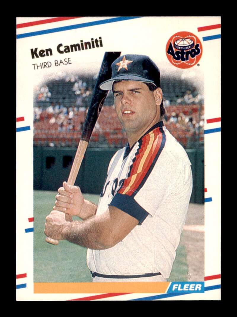 Load image into Gallery viewer, 1988 Fleer Ken Caminiti #441 Rookie RC Image 1
