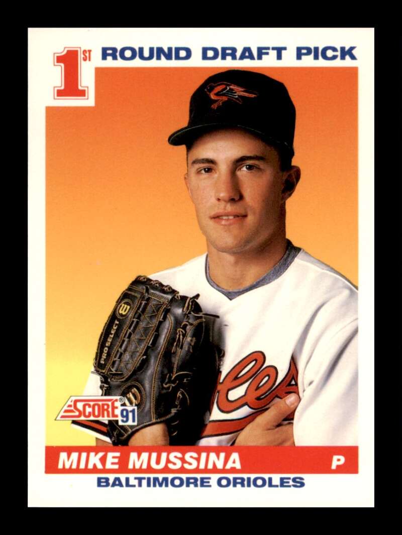 Load image into Gallery viewer, 1991 Score Mike Mussina #383 Rookie RC Image 1
